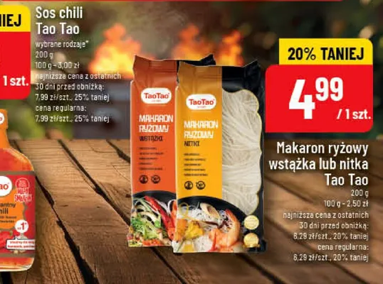 Makaron ryżowy nitka Tao Tao promocja w POLOmarket