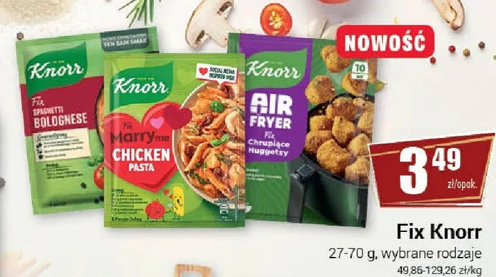 Fix Knorr promocja w Premium Nasz Sklep