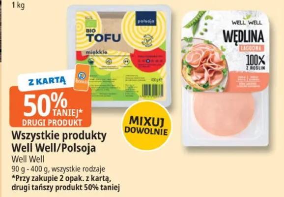 Wszystkie produkty Well Well/Polsoja promocja w Leclerc