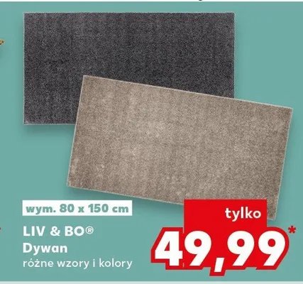 Dywan 80x150 cm promocja w Kaufland