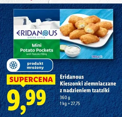 Kieszonki ziemniaczane z nadzieniem tzatziki promocja w Lidl