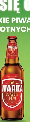 Piwo Warka promocja w Biedronka