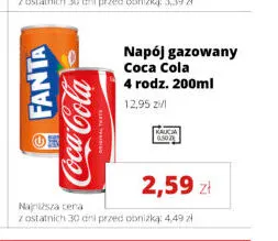Napój gazowany Coca-Cola promocja w Torimpex Toruńska Sieć Sklepów Spożywczych