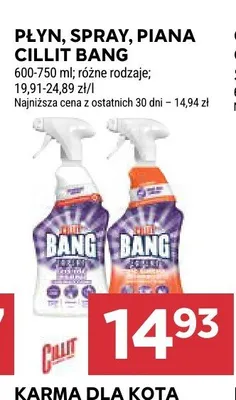 Płyn czyszczący Cillit Bang promocja w Stokrotka