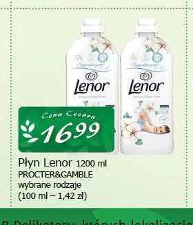 Płyn Lenor promocja w CEZAR Delikatesy