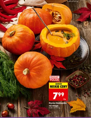 Dynia Hokkaido promocja w Biedronka