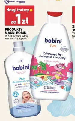 Płyn do prania ubrań Bobini Baby promocja w Stokrotka