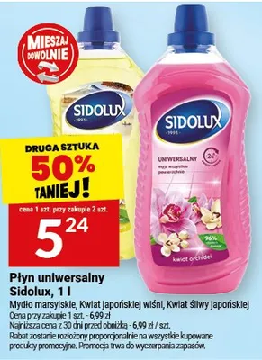 Płyn uniwersalny Sidolux, 1 l promocja w Twój Market