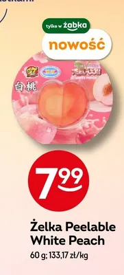Żelka Peelable White Peach Amos promocja w Żabka