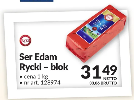 Ser Edam Rycki - blok promocja w Makro