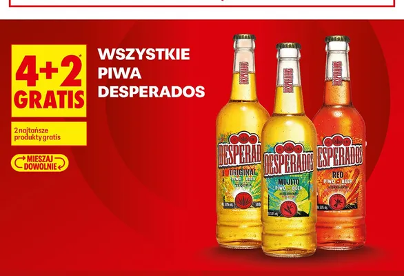 Piwo Desperados Mojito promocja w Biedronka