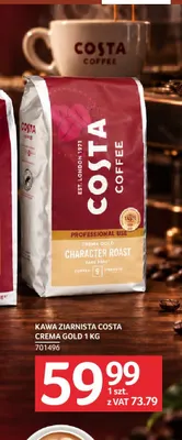 Kawa ziarnista Costa Crema Gold promocja w Selgros