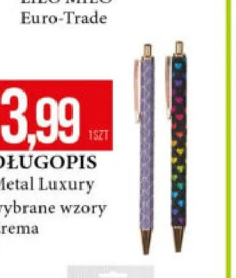 Długopis Metal Luxury Erema promocja w Leclerc