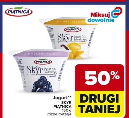 Jogurt Skyr promocja w Carrefour Market