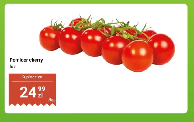 Pomidor cherry luz promocja w Dino