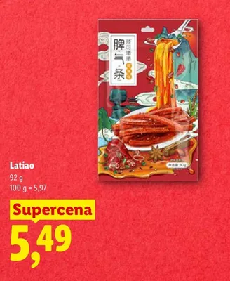Przekąska Latiao promocja w Lidl