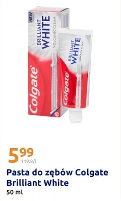 Pasta do zębów Brilliant White promocja w Action