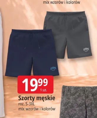 Szorty męskie Tissaia promocja w Leclerc