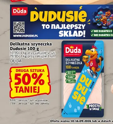 Delikatna szyneczka Dudusie Duda promocja w Prim Market