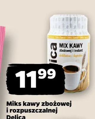 Miks kawy zbożowej i rozpuszczalnej  promocja w Netto