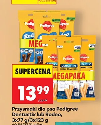 Przysmak dla psa Pedigree Dentastix promocja w Biedronka