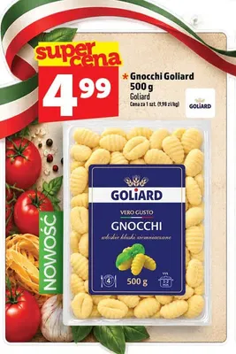 Gnocchi Goliard promocja w TOPAZ