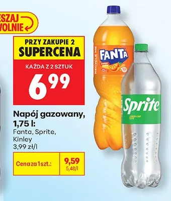 Napój gazowany Fanta promocja w Biedronka