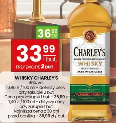 Whisky Charley's promocja w Twój Market