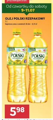 Olej Polski rzepakowy promocja w Stokrotka