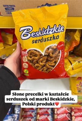 Precelki serduszka słone z solą promocja w Dino