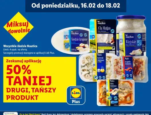 Śledzie krojone promocja w Lidl