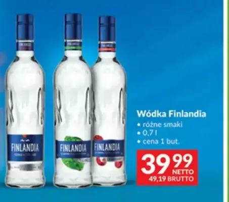Wódka Finlandia promocja w Makro