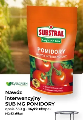 Nawóz interwencyjny SUB MG pomidory Substral promocja w PSB Mrówka