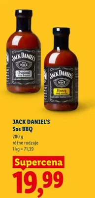 Sos BBQ Jack Daniel's promocja w Lidl