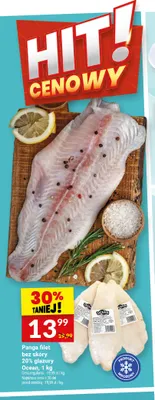 Panga filet bez skóry 20% glazury Ocean promocja w Twój Market