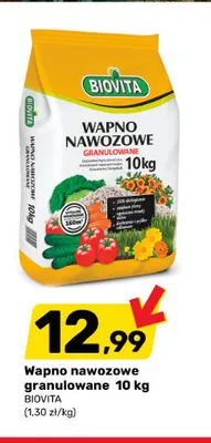 Wapno nawozowe granulowane Biovita promocja w Bricomarche