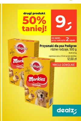 Przysmaki dla psa Pedigree Markies Original promocja w Dealz