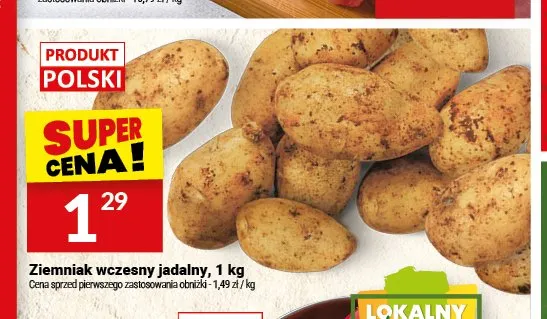 Ziemniak wczesny jadalny promocja w Twój Market