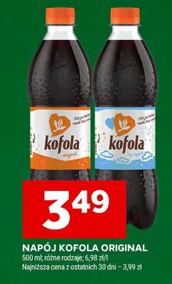 Napój kofola original promocja w Stokrotka