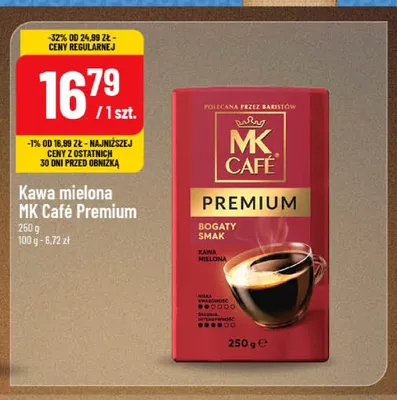 Kawa mielona MK Café Premium promocja w POLOmarket