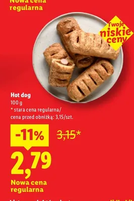 Hot dog promocja w Lidl