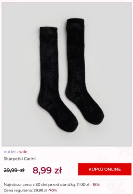 Skarpetki Carini promocja w home&you