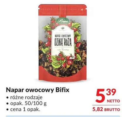 Napar owocowy Bifix promocja w Makro