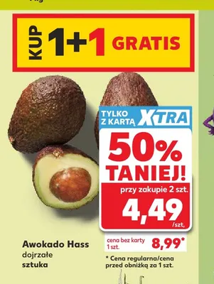 Awokado Hass dojrzałe promocja w Kaufland