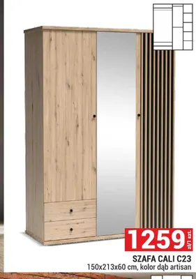 Szafa Cali C23 promocja w Merkury Market