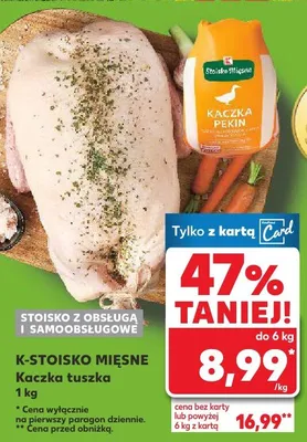 Kaczka tuszka promocja w Kaufland