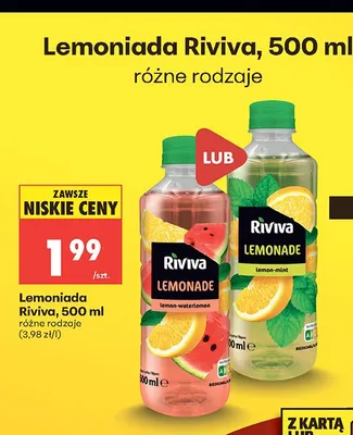 Lemoniada Riviva promocja w Biedronka