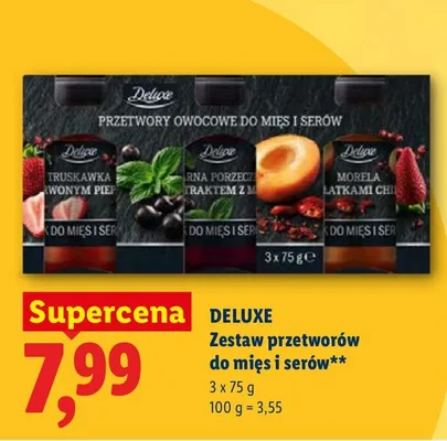 Zestaw przetworów do mięs i serów promocja w Lidl