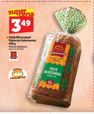 Chleb Włościański Piekarnia Sokołowska promocja w TOPAZ