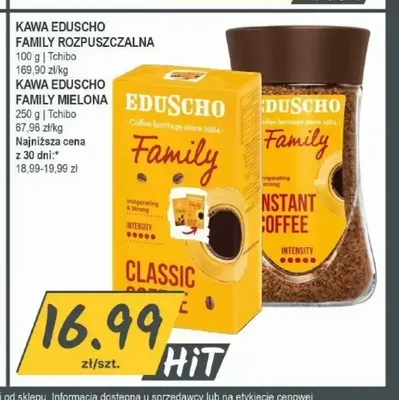 Kawa rozpuszczalna Eduscho Family promocja w Słoneczko